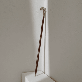 Decorative Vintage Metal Handle Walking Stick-Walking (Option: Style1)