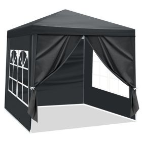 6.5x6.5FT Four Sides Portable Party Tent (Color: as picture)